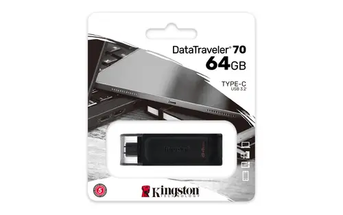 DataTraveler 64GB USB-C 3.2 Gen 1 70 - Imagen 5