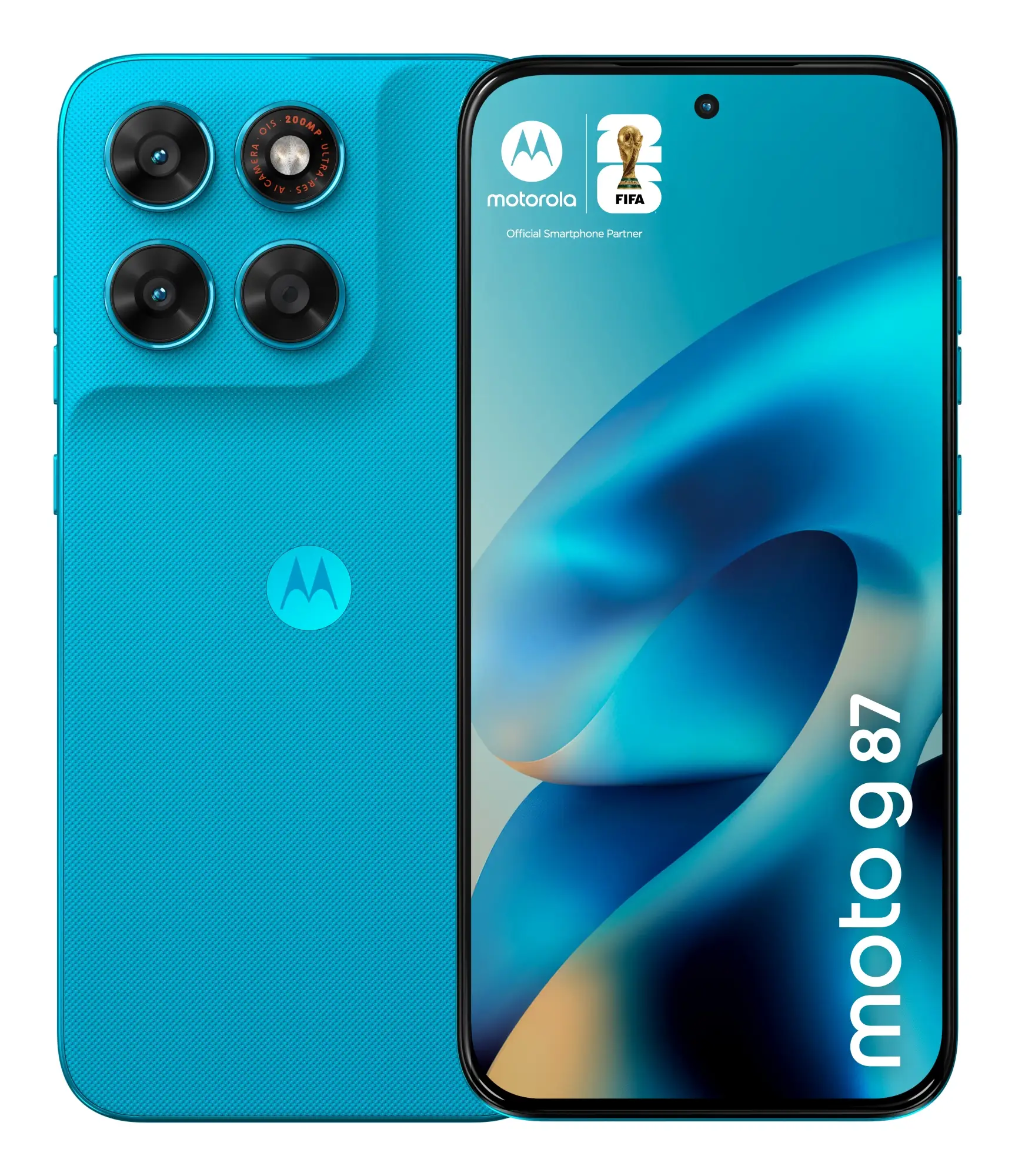 moto g87 17,2 cm (6.78") Ranura híbrida Dual SIM Android 16.0 5G USB Tipo C 12 GB 256 GB 5200 mAh Azul