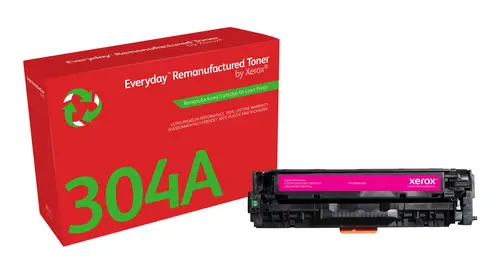 Everyday Tóner Everyday Magenta remanufacturado de Xerox es compatible con HP 304A (CC533A), Capacidad estándar - Imagen 1