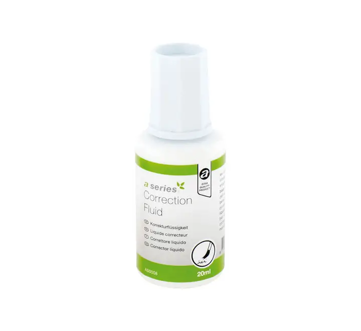 BOTELLA CORRECTOR PINCEL A-SERIES 20ML AS0008