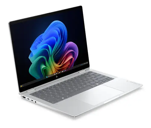 EliteBook X Flip G2i 14 inch Notebook Next Gen AI PC Wolf Pro Security Edition Copilot+ PC Intel Core Ultra 7 356H Híbrido (2-en-1) 35,6 cm (14") Pantalla táctil WUXGA 32 GB LPDDR5x-SDRAM 1 TB SSD Wi-Fi 7 (802.11be) Windows 11 Pro Plata - Imagen 2