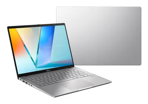 Vivobook S14 OLED M3407GA-SF010 Copilot+ PC - Ordenador Portátil 14" WUXGA (AMD Ryzen AI 7 445, 16GB RAM, 512GB SSD, Radeon 840M, Sin Sistema Operativo) Plata Fría - Teclado QWERTY español - Imagen 6