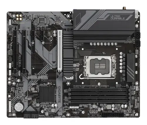 Z790 D AX Placa base - Soporta CPUs Intel Core de 14ª generación, VRM digital de 12+1+1 fases, hasta 7600MHz DDR5 (OC), 3xPCIe 4.0 M.2, Wi-Fi 6E, LAN de 2.5GbE, USB 3.2 Gen 2 - Imagen 4