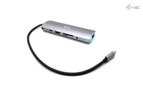 Metal USB-C Nano Docking Station 4K HDMI LAN + Power Delivery 100 W - Imagen 5