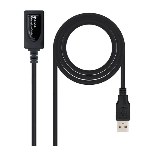 CABLE USB 2.0 PROLONGADOR CON AMPLIFICADOR, TIPO A/M-A/H, 5.0 M - Imagen 1