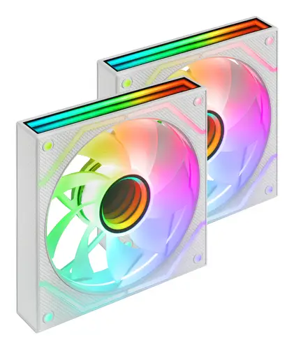 MF3DPROX2RW sistema de refrigeración para ordenador Carcasa del ordenador Ventilador 12 cm Blanco - Imagen 1