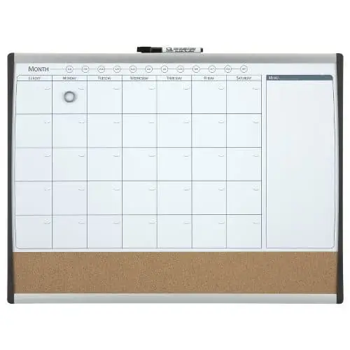 Combo organizador mensual + tablero corcho (585 x 430 mm) - Imagen 4