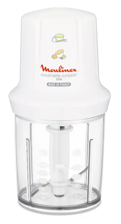 DJ300110 picadora eléctrica de alimentos 0,25 L 270 W Blanco