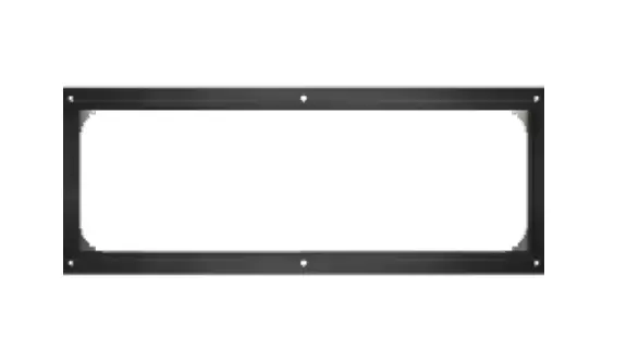 DS-DL126033W kit de montaje Negro Aluminio