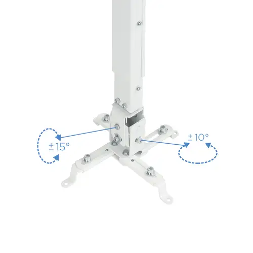 PJ2012T-W montaje para projector Techo Blanco - Imagen 3