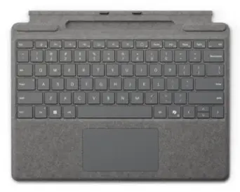Surface Pro Keyboard with pen storage for Business Microsoft Cover port Platino