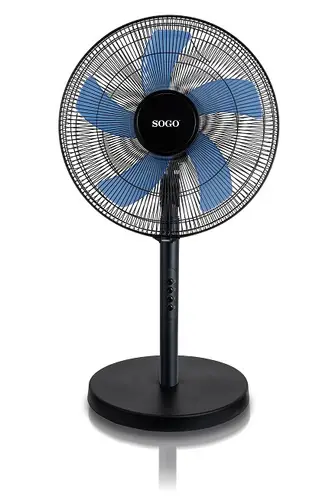 VEN-SS-21270 ventilador Negro, Azul - Imagen 2