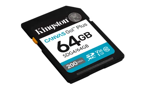 Canvas Go! Plus 64GB SDXC Canvas Go Plus Gen4 200MB/s C10 UHS-I U3 V30 - Imagen 2