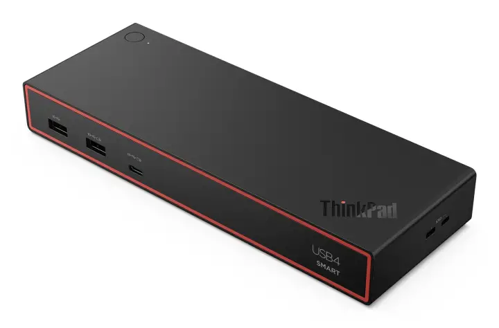 ThinkPad USB4 Smart Dock 5500 Alámbrico Negro