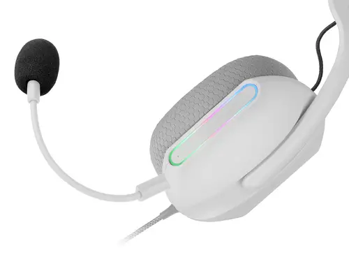 HEADSET MARS GAMING MHPRO ARGB JACK 3.5mm ALIMENTACION USB CONTROL VOLUMEN COLOR BLANCO - Imagen 4