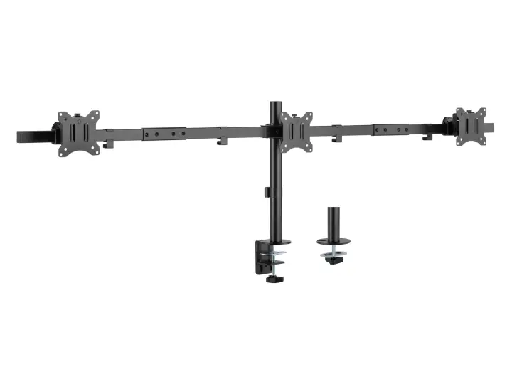 Soporte articulado de sobremesa para triple monitor de 17"-32