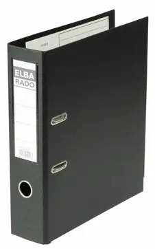 Rado Plast carpeta de cartón A4 Negro