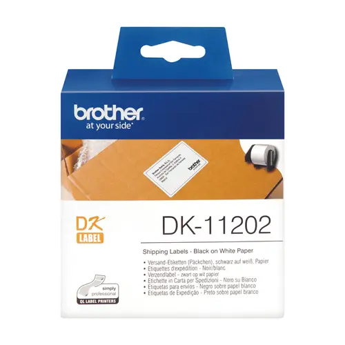DK-11202 cinta para impresora de etiquetas Negro sobre blanco - Imagen 3