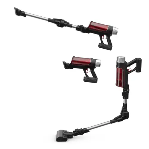 RH2077 2-in-1 stick vacuum Batería Secar Sin bolsa 0,4 L 250 W Negro, Rojo - Imagen 6
