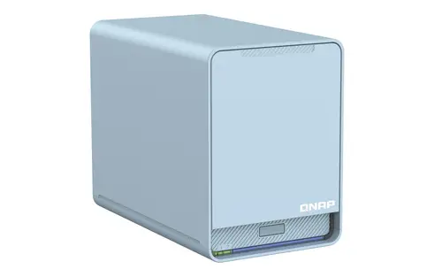 QMiroPlus-201W NAS Escritorio Intel® Celeron® J4125 4 GB DDR4 0 TB QNAP Turbo System Azul - Imagen 7