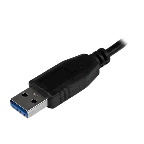 Adaptador Concentrador Hub Ladrón USB 3.0 (5Gbps) Super Speed para Portátil de 4 Puertos Salidas - Negro - Imagen 4