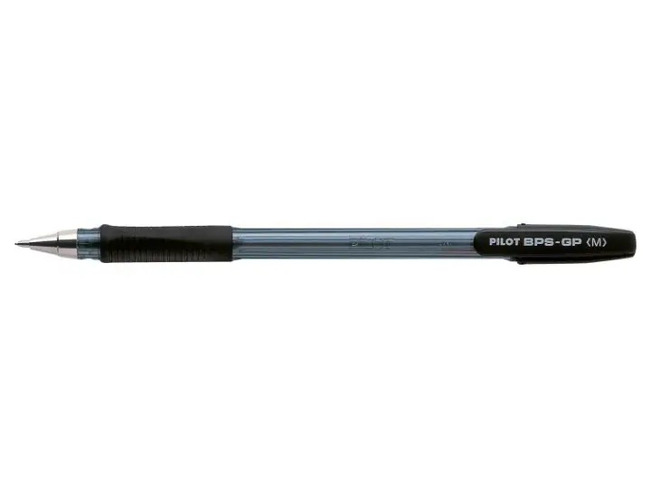 BPS-GP Bolígrafo Medio Negro 12pieza(s)