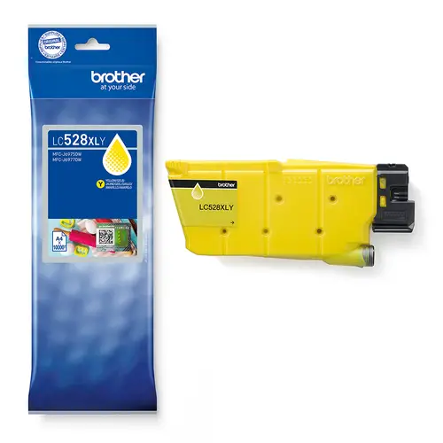 LC528XLY Yellow Ink Cartridge cartucho de tinta 1 pieza(s) Original Ultra High Yield Amarillo - Imagen 3