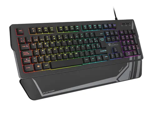 Rhod 350 RGB teclado Juego USB QWERTY Español Negro - Imagen 1