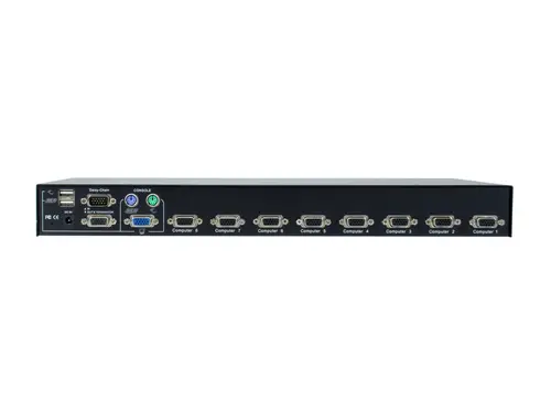 KVM-3208 interruptor KVM Montaje en rack Negro - Imagen 4