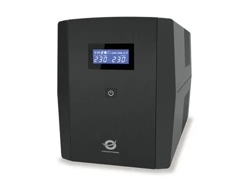 ZEUS04EM sistema de alimentación ininterrumpida (UPS) Línea interactiva 2,2 kVA 1320 W 5 salidas AC - Imagen 1