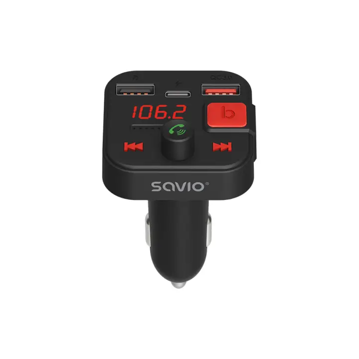 TR-15 Transmiter FM z Bluetooth 87,6 - 107,9 MHz Bluetooth/USB Ne..