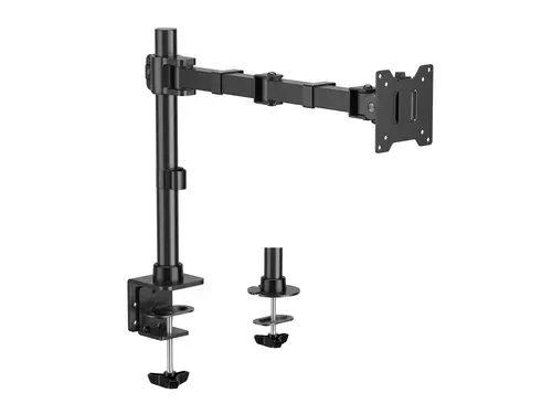 650175 soporte para monitor 124,5 cm (49") Escritorio Negro - Imagen 1