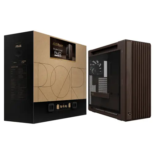 ProArt PA602 Wood Edition Retro Brown - Tempered Glass Panel Midi Tower Marrón - Imagen 19