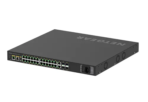 GSM4230P-100EUS switch Gestionado L2/L3 Gigabit Ethernet (10/100/1000) Energía sobre Ethernet (PoE) 1U Negro - Imagen 4