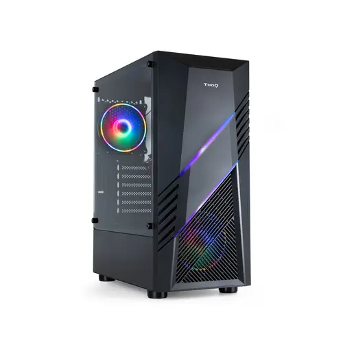 Caja Semitorre Gaming TQGCC102-B BIOHAZARD Negra - Imagen 1