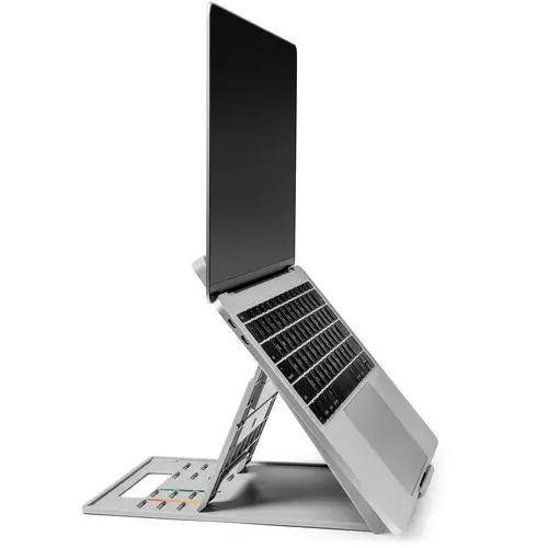 Elevador y soporte enfriador ergonómico y ajust. para portátiles hasta 14 SmartFit® Easy Riser Go - Imagen 1