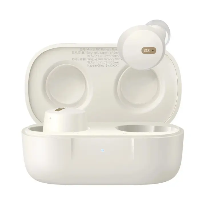 Bowie E18 Auriculares True Wireless Stereo (TWS) Dentro de oído Llamadas/Música USB Tipo C Bluetooth Blanco