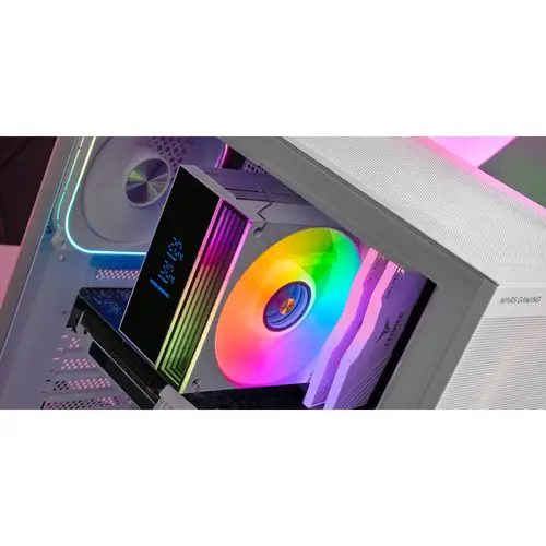 MCPU-LCDW Procesador Refrigerador de aire 12 cm Blanco 1 pieza(s) - Imagen 7