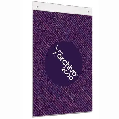 ARCHIVO 2000 EXPOSITOR MURAL CON TALADROS DIN A4 VERTICAL 210X325..