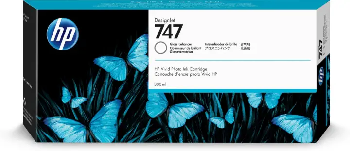 Cartucho de tinta de mejora de brillo DesignJet 747 de 300 ml