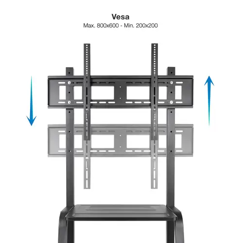Coloso Soporte de Suelo con Ruedas para Pantalla 37"-100" - Imagen 3