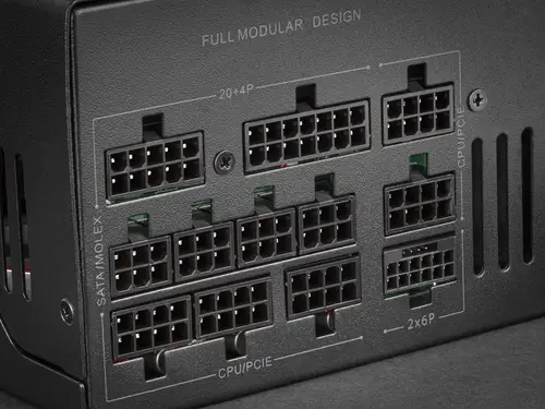 MPB850PSI unidad de fuente de alimentación 850 W 24-pin ATX ATX Negro - Imagen 5