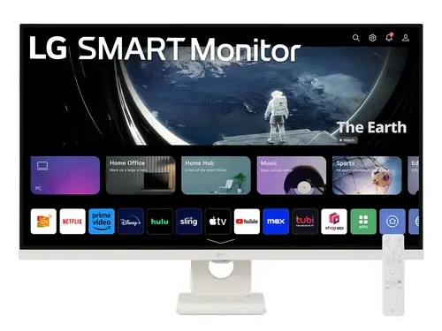 32U721SA-W pantalla para PC 80 cm (31.5") 3840 x 2160 Pixeles 4K Ultra HD LCD Blanco - Imagen 1