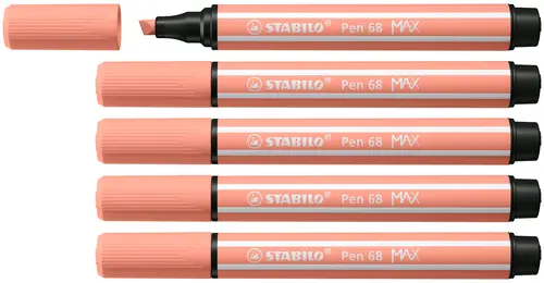 Pen 68 MAX rotulador Naranja claro 5 pieza(s) - Imagen 1