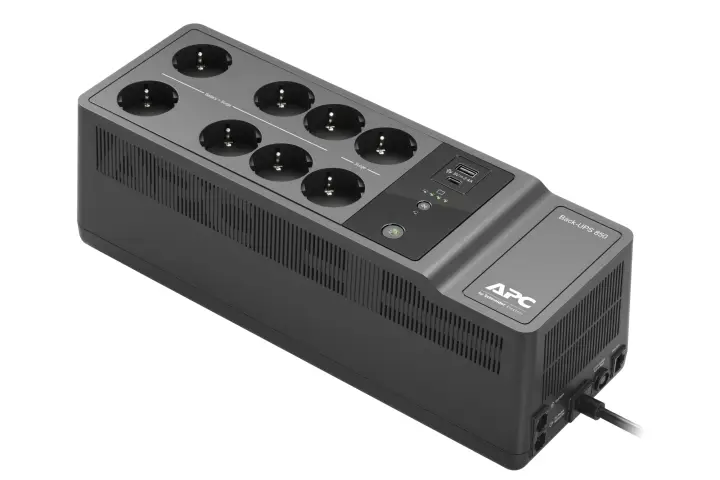 BE850G2-GR sistema de alimentación ininterrumpida (UPS) En espera (Fuera de línea) o Standby (Offline) 0,85 kVA 520 W 8 salidas AC