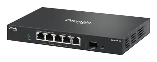 ES206XPP-M2 switch Gestionado L2 2.5G Ethernet (100/1000/2500) Energía sobre Ethernet (PoE) Montaje en pared/escritorio Negro - Imagen 3