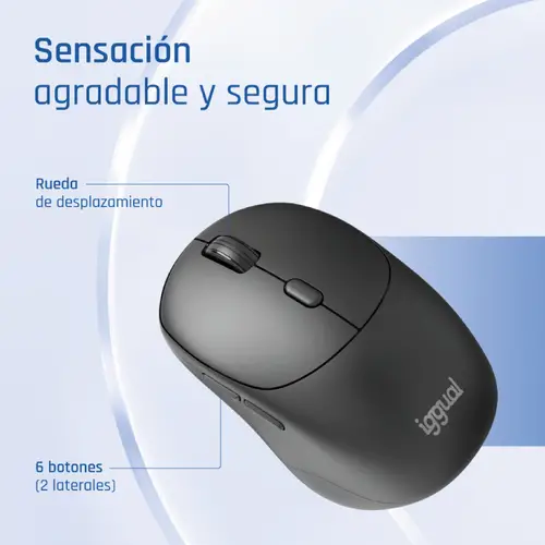 Ratón inalámbrico NANO-OFFICE-6D 1600DPI - Imagen 9