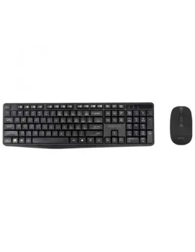 APPMX335 teclado Ratón incluido Oficina RF inalámbrico QWERTY Español Negro