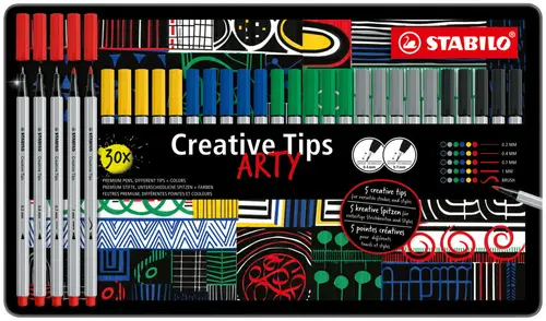 ARTY Estuche 30 uds. en 6 colores - Imagen 2