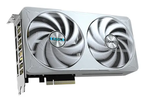 GeForce RTX 5060 Ti EAGLE OC ICE 16G Tarjeta Gráfica  16 GB GDDR7, 128 bits, PCI-E 5.0, 2617 MHz Frecuencia del núcleo, 3 x DisplayPort, 1 x HDMI, GV-N506TEAGLEOC ICE-16GD - Imagen 3